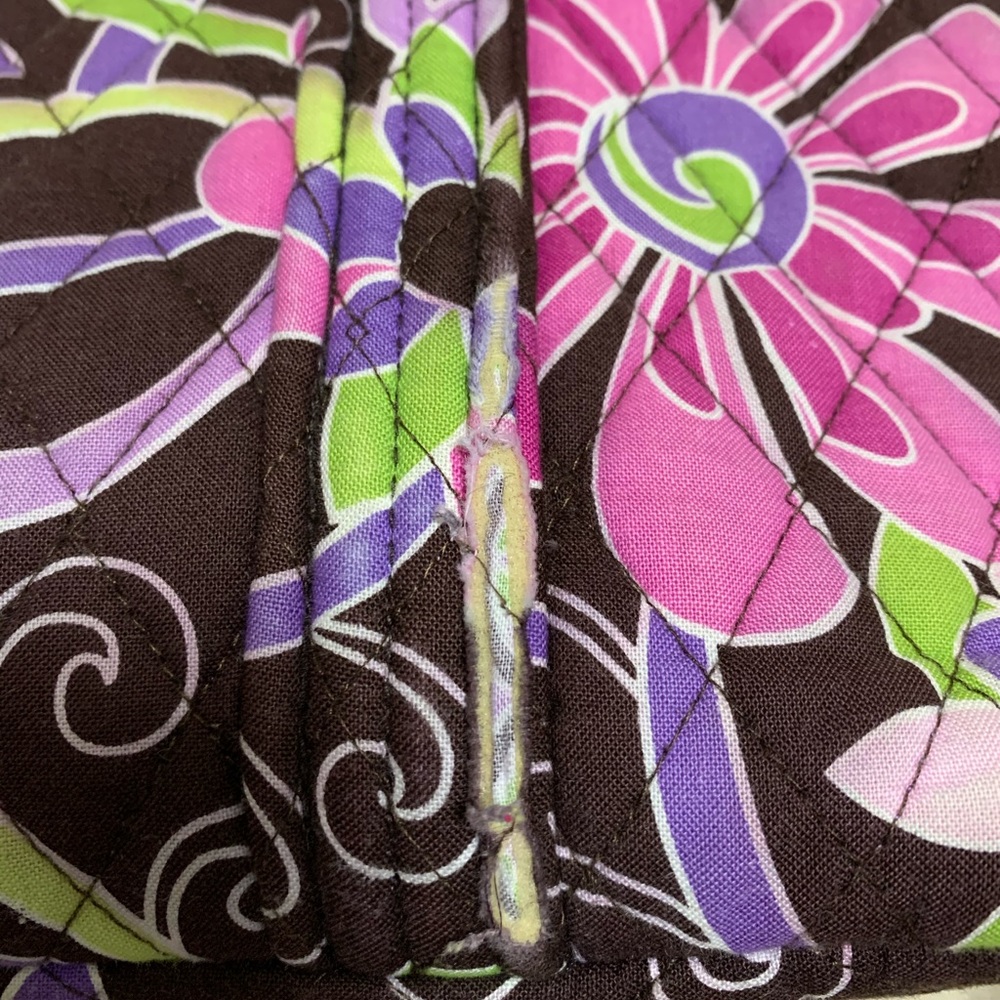 Vera Bradley Purple Punch/Totally Turq 2 Bag combo - Picture 8 of 8